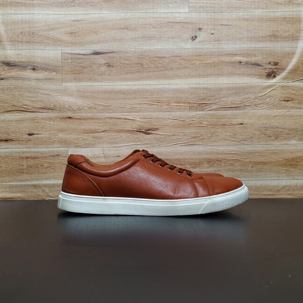 Vostey Milan Leather Brown Shoes Men's Size 12
